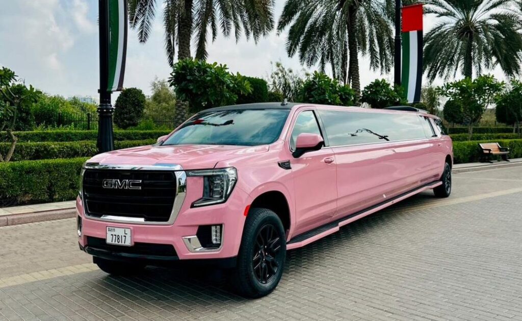 2025 pink limousine dubai e1733726651997