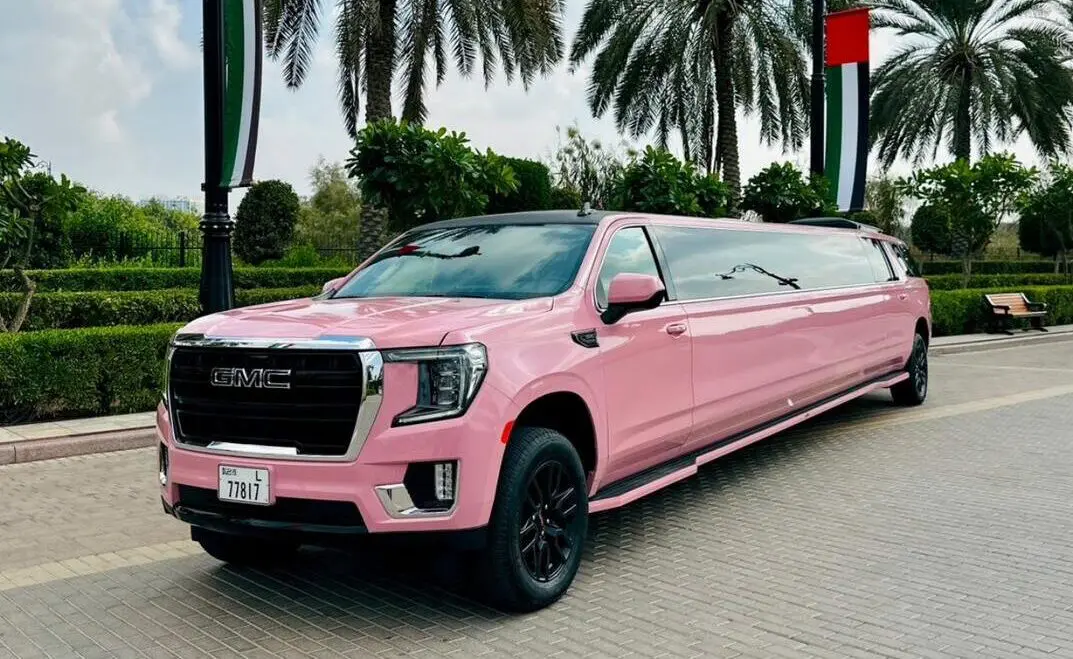 Pink GMC Limousine 2025 Model
